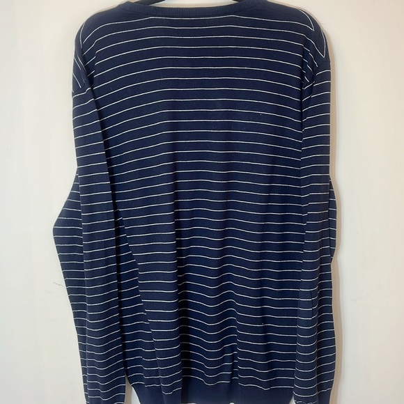 Polo Ralph Lauren Navy & White Pullover Long Sleeve Sweater - Picture 7 of 9